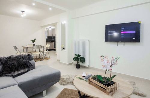 Ano Kipseli Apartamento | Cute 1 Bd CasaLove Apt in Vibrant Kipseli