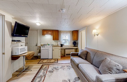 Lincoln Cabina | Cute Riverfront Cabin in Great Location w/ Shared Pool, Kitchenette, & Free WiFi