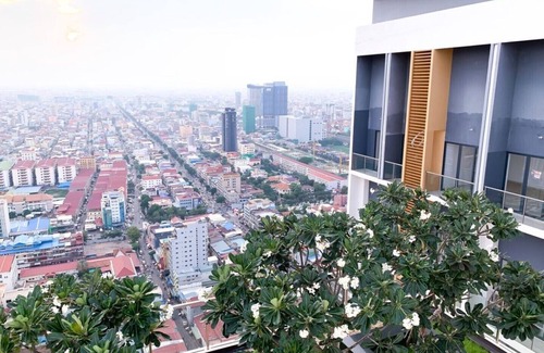 Phnom Penh City Centre Apartamento | D'Suites en The Sykline (una habitación) # 17