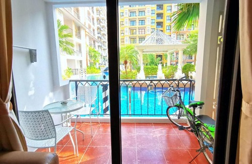 Na Chom Thian Apartamento | D14 Venetian Condo Resort Pattaya Pool Connected Netflix