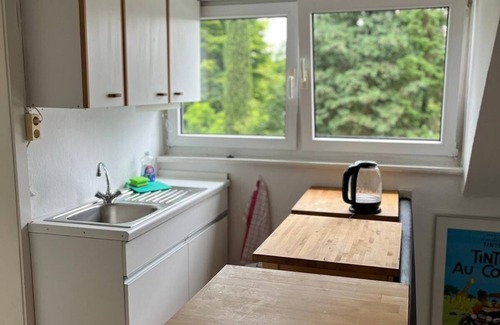 Plittersdorf Apartamento | Dachgeschosswohnung im Villenviertel Nähe Rhein