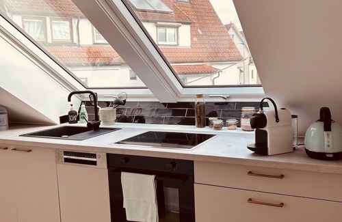 Kirchentellinsfurt Apartamento | DachNest - Wonderful new top floor apartment with a view
