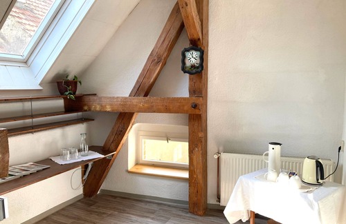Schlamau Apartamento | Apartamento 'Dachstudio - Schlamau19' con terraza compartida, jardín compartido y Wi-Fi
