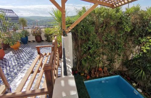 Layoun Apartamento | Dar Ben Daoud avec piscine et terrasse privee