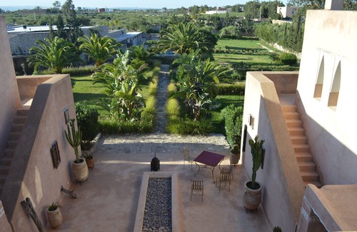 Ghazoua Villa | Hermosa villa en estilo Kasba con piscina climatizada y pista de petanca.
