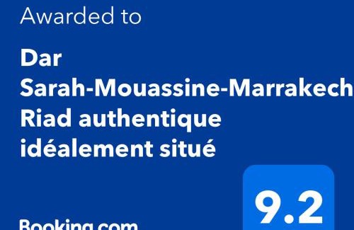 Mouassine Casa | Dar Sarah-Mouassine-Marrakech, Riad authentique idéalement situé