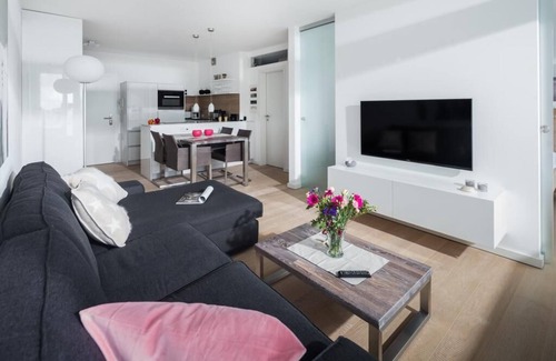 Norderney Apartamento | Das Haus Nordseeblick auf Norderney Liegt in Erster Reihe zum Meer, Direkt an de
