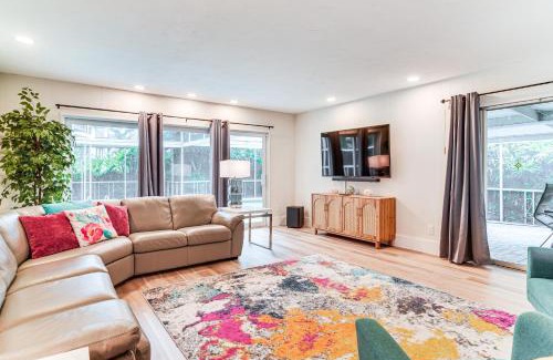 Davis Islands Casa | Davis Island Home with Lanai 3 Mi to Downtown Tampa