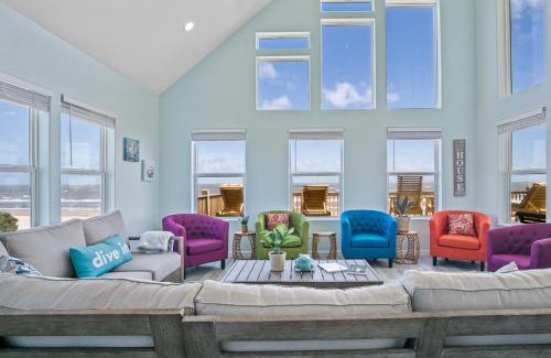 Port Bolivar Casa | DayDreamer Beachfront w 7 Bedrooms