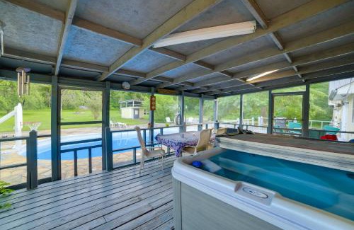 Dayton Casa | Dayton Home with Pool and Deck on 37 Private Acres!