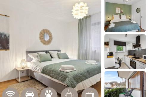 Bad Ems Apartamento | DDHomes LahnLiebe App 01 - Balkon,Therme,SmartTV