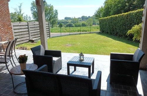 Rozebeke Apartamento | De landshoeve cottage met panoramisch uitzicht