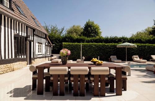 Bonneville-sur-Touques Villa | DeauvHills, exceptional villa, swimming pool, jacuzzi, pétanque, ping-pong, in Deauville