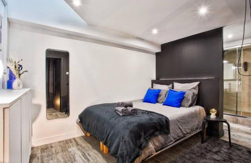 Trouville-sur-Mer Apartamento | Deauville Luxury Blue Loft - sauna and inside pool