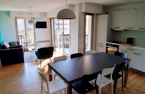 Tourgeville Apartamento | Deauville, vista al mar, apartamento 2 dormitorios, 6 personas, wifi