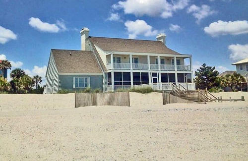 Debordieu Colony Casa | Debordieu Beach Front - Duna Beach Nivel Traditional Home