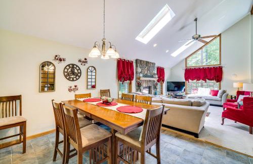 Locust Lake Village Casa | Deck and Screened Porch Pocono Lake Vacation Rental