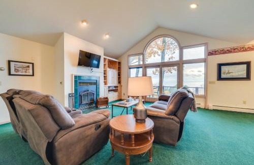 Good Hart Casa | Deck and Views Beautiful Michigan Home