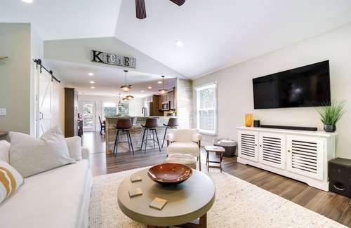Cullowhee Casa | Deck + Mtn Views: Riverfront Cullowhee Home