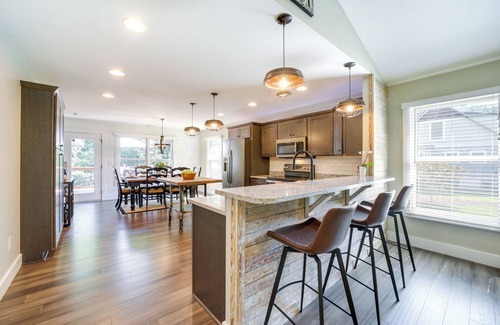 Cullowhee Casa | Deck + Mtn Views: Riverfront Cullowhee Home