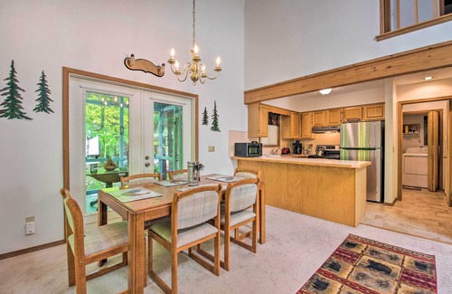 Locust Lake Village Cabaña | Deck & Resort Amenities: Pocono Lake Home