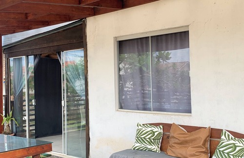 Itapoa Apartamento | Deck with pool table near the sea, Itapoá-SC 3 bedrooms