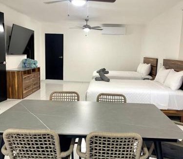 Downtown Cancun Apartamento | Deco 6B Modern Studio Great Location