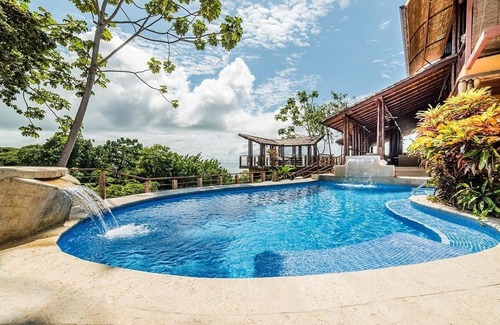 Dominical Villa | Dominical Villa para unas vacaciones perfectas Vista de la familia escapada y al océano