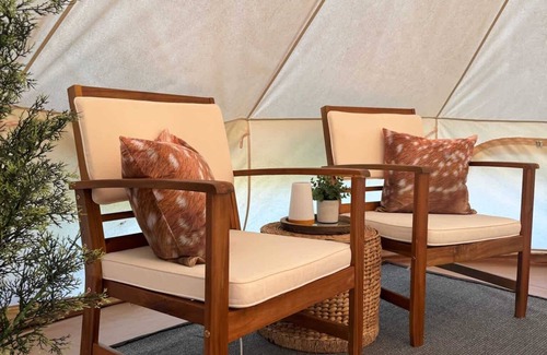 Miller Lake Casa | “Deer Crossing” Luxury Tent | Near Tobermory