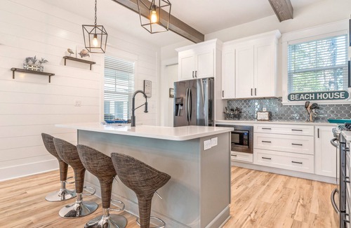 Lakeside at Blue Mountain Beach Casa | Delightful Coastal Home w/WiFi, Furnished Porch, & Shared Pool-Dog Friendly