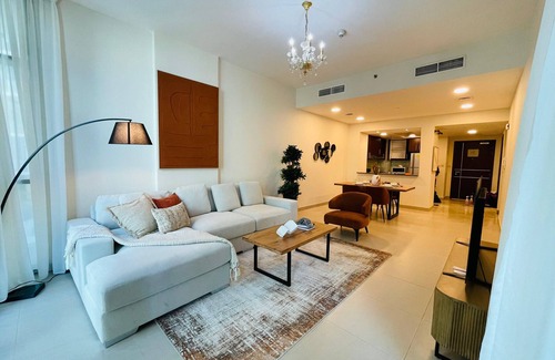 Jadaf Apartamento | Deluxe 2 Bedroom+Maid's Room-Wharf Tower Al Jaddaf
