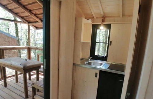 Saint-Cirq-Lapopie Cabina | DELUXE DUO CABIN ON PILOTIS 3
