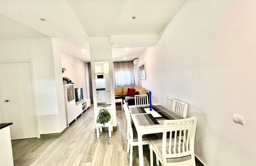 Benalmadena Costa Apartamento | Apartamento Deluxe Vista Mar Frontal Gran Terraza