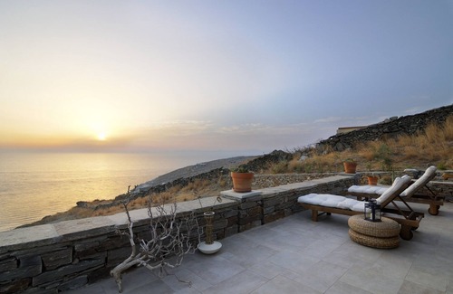 Pisses Apartamento | Casa del mar, vacaciones tranquilas, vistas al mar al atardecer, playa privada