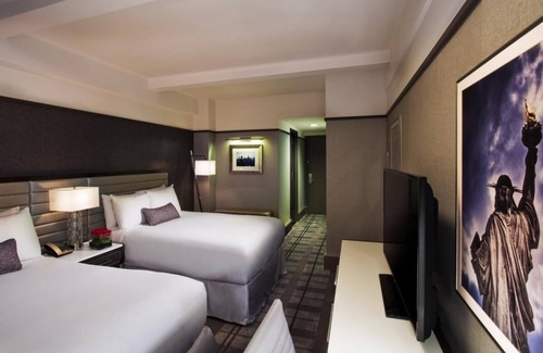 Central Park South Hotel | Deluxe Room Two Queen Beds at Park Central Hotel New York!
