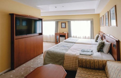 Kusatsu Hotel | Deluxe Twin North Wing No Smoking Great Simple / Kusatsu Shiga