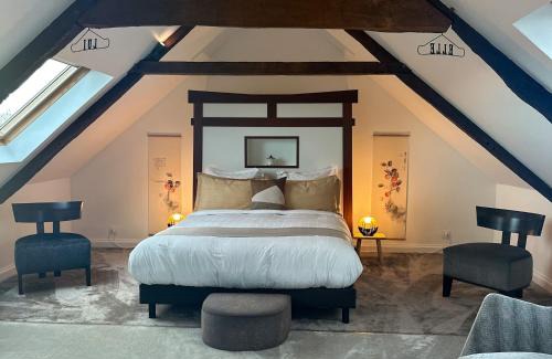 Yvias Cama Y Desayuno | Demeure du Porzou, chambres d'hôtes de charme dans demeure d'exception, parc paysager, spa, massages, proche Paimpol, classé 4 épis
