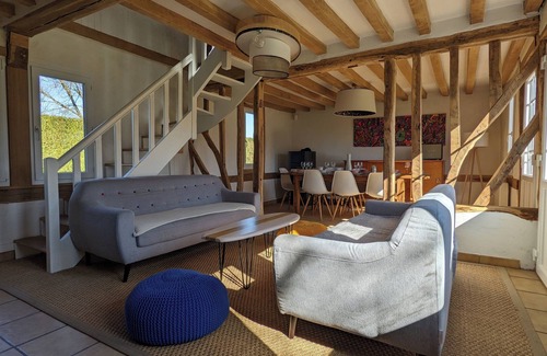 Epreville-en-Lieuvin Casa | Norman residencia de boutique de lujo de la familia y de los amigos, 2 horas de París