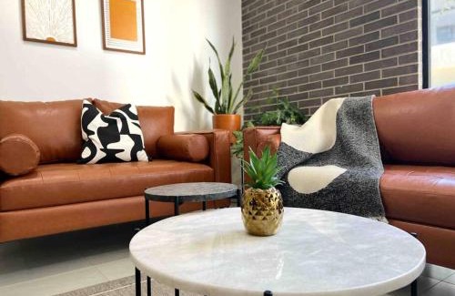 Zapopan Apartamento | DEPA BOHO AL SUR Pet Friendly Piscina Gym Sala de Cine