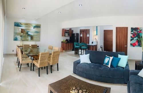 Puente del Mar Apartamento | Depa lujoso c/club de playa a 3min a pie-Pet friendly