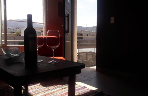 Las Heras Apartamento | Departamento BOUTIQUE DE DISEÑADOR " TERRAZA 26 " con Cochera - Vista a la Montaña