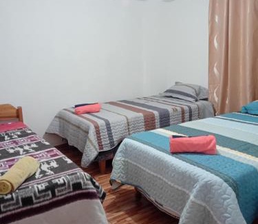 Cusco Apartamento | Departamento con 2 dormitorios, cochera, y hasta 5 huesped
