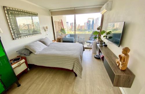 Apoquindo Apartamento | Departamento con gran vista a pasos de Parque Arauco