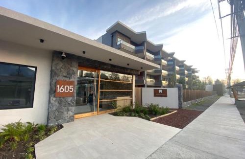 Pucon Apartamento | Departamento con terraza y vista al volcan