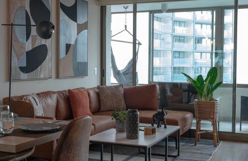 Apoquindo Apartamento | Departamento en Las Condes Premium Parque Arauco con Aire Acondicionado