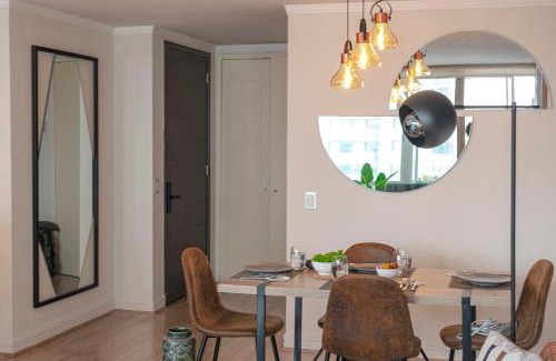 Apoquindo Apartamento | Departamento en Las Condes Premium Parque Arauco con Aire Acondicionado