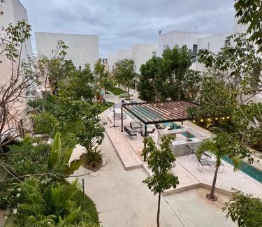 Merida Municipality Apartamento | Departamento en Mérida Temozón con Terraza y Amenidades estacionamiento incluido