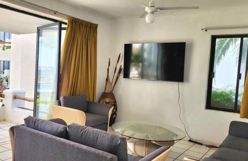 Manzanillo Apartamento | Departamento Frente a la Playa, Salagua Manzanillo