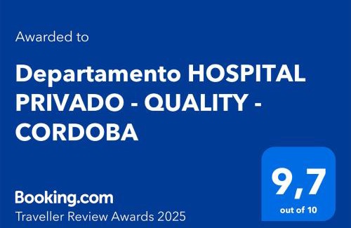 Province of Cordoba Apartamento | Departamento HOSPITAL PRIVADO - QUALITY - CORDOBA