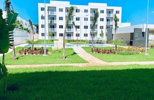 Cancun Apartamento | Departamento nuevo, 3 habitaciones, justo en frente de alberca